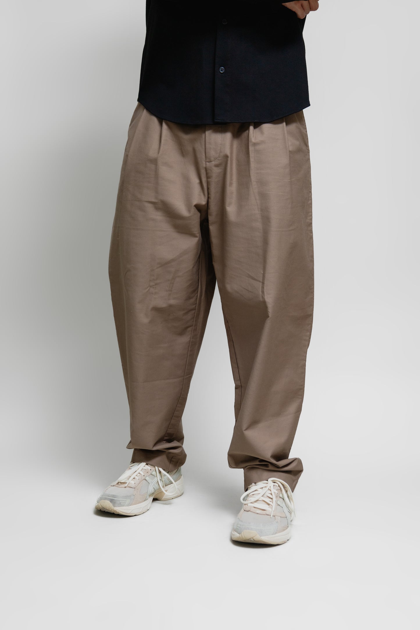 Pantalón relaxed de algodón