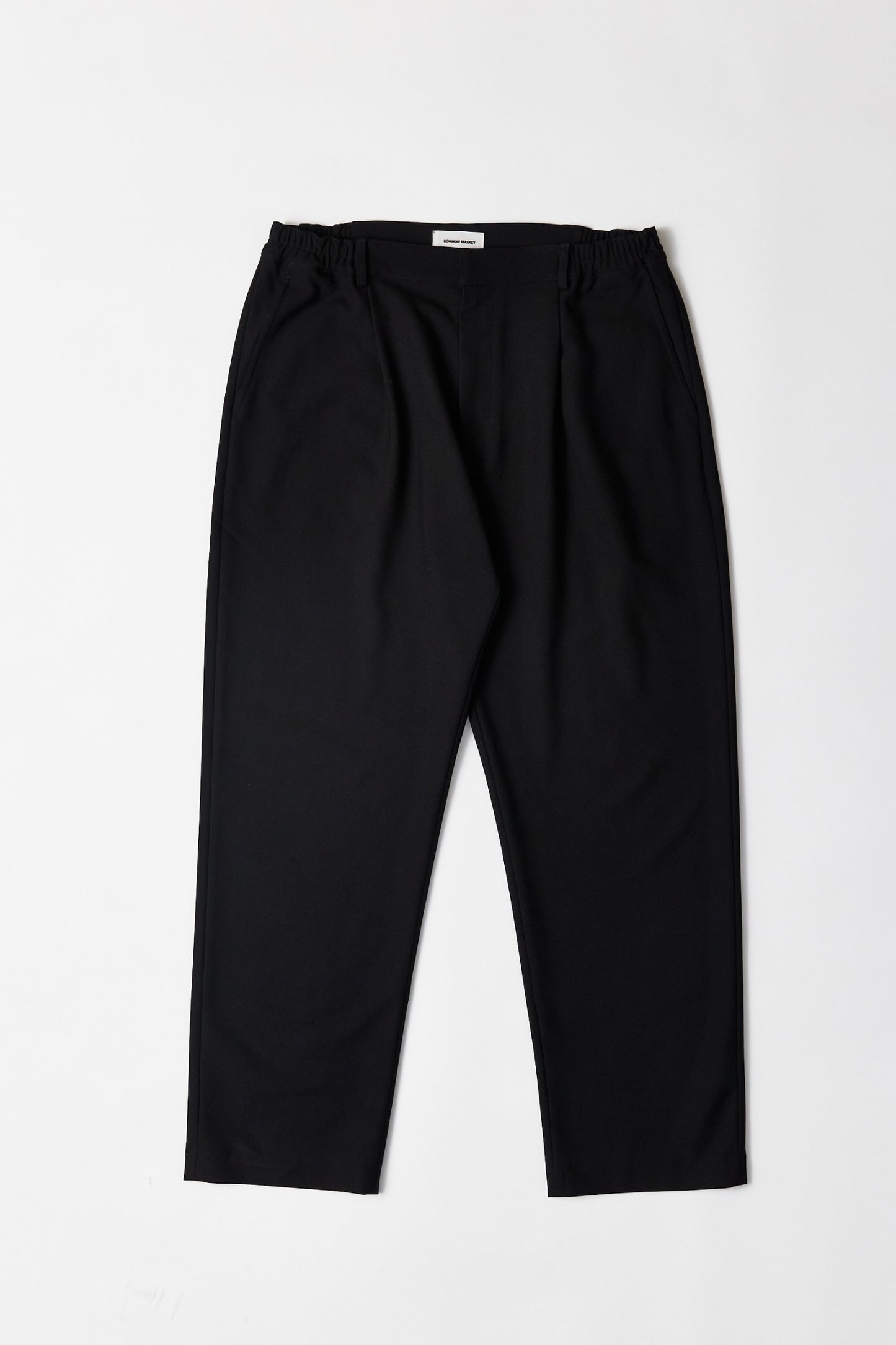 Pantalón negro relaxed fit